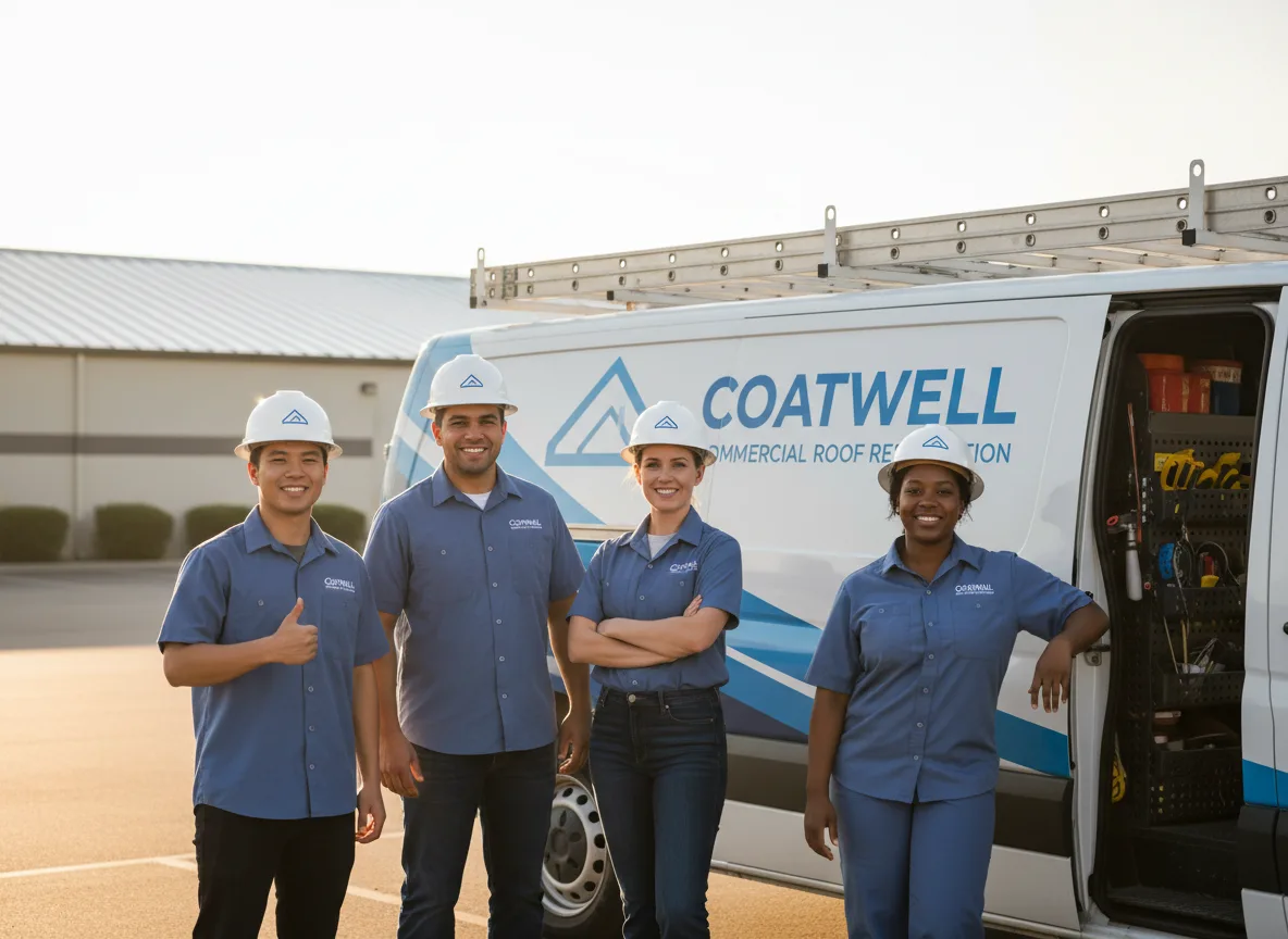 Commercial roof coating company in Delhi, LA